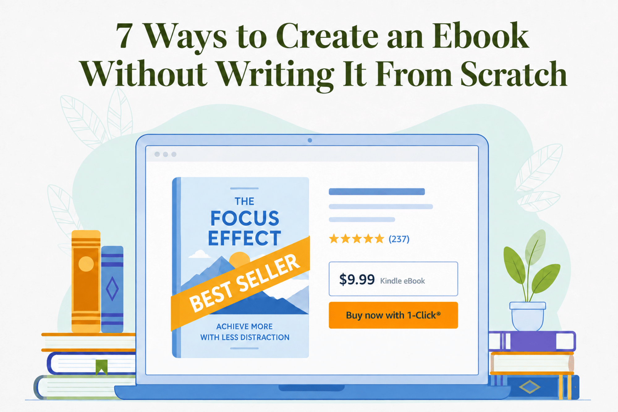 7 ways to create an ebook